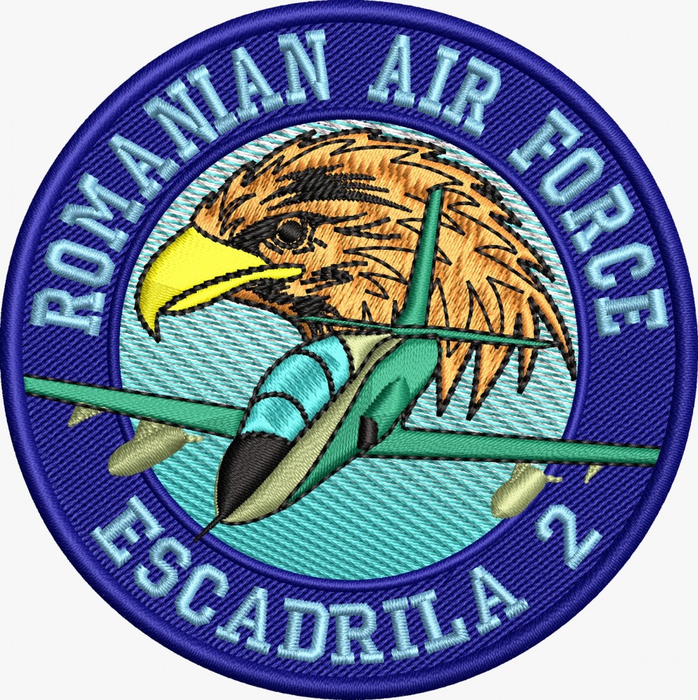 EMBLEMA ESCADRILA 2 Romanian Air Force